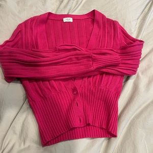 Aritiza Wilfred Plunge Cardigan in Women’s Medium